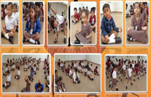 Children in assembly